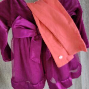 Youngland Dress & Limited Too Leggings Pair